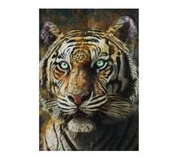 Jigsaw Puzzles for Adults 38x26cm/1000pcs Splatter Tiger Puzzles for Adults Anti-Stress Toys Improve Memory Deal As Gifts for The Whole Family 38x26cm/1000pcs