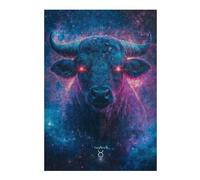 Jigsaw Puzzles for Adults 38x26cm/1000pcs Taurus Zodiac Sign Puzzle for Adults Relaxing Games Perfect Decoration for Birthday, Chrismas 38x26cm/1000pcs