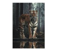 Jigsaw Puzzles for Adults 38x26cm/1000pcs Tiger in The Forest Jigsaws for Adults Relaxing Games Improve Memory for Birthday, Chrismas 38x26cm/1000pcs