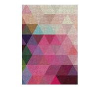 Jigsaw Puzzles for Adults 38x26cm/1000pcs Triangular Pattern II Adult Jigsaw Puzzle Relaxing Games Analysis And Logic Fun Activities at Home 38x26cm/1000pcs