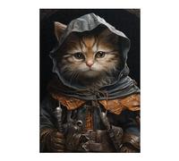 Jigsaw Puzzles for Adults 38x26cm/1000pcs Wizard Cat Jigsaw for Adults Relax Games For Family Fun Christmas Birthday Gifts 38x26cm/1000pcs