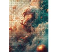 Jigsaw Puzzles for Adults 4000, Big Fog Dragon 4000 Piece Jigsaw Puzzles for Adults, Challenging Puzzle Games, Classic Jigsaws, Impossible de Assemble Handmade, Fun Family Activities BXHZW0-192
