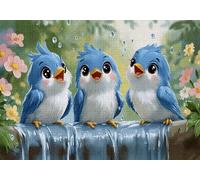 Jigsaw Puzzles for Adults 4000 Bird Impossible Jigsaw for Adults Educational Games Flowers Puzzle 4000 Pieces Suitable Beginners and Girl Aged 14 up Also Women and Men Beautiful Gifts 141x87cm C-931