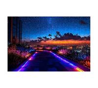 Jigsaw Puzzles for Adults 4000, City Jigsaws 4000 Pieces for Adults, Impossible Jigsaws Puzzle Challenging Game for The Whole, Wooden Jigsaw Puzzles for Gifts for Women, Decor Theme:Starry Night -1380