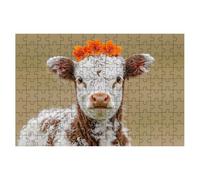 Jigsaw Puzzles for Adults 4000, Cow Jigsaws 4000 Pieces for Adults, Impossible Jigsaws Puzzle Challenging Game for The Whole, Wooden Jigsaw Puzzles for Gifts for Women Gifts for Men Theme:Flower -1356