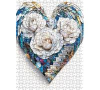 Jigsaw Puzzles for Adults 4000, Diamond Love 4000 Piece Jigsaw Puzzles for Adults, Challenging Puzzle Games, Classic Jigsaws, Impossible de Assemble Handmade, Fun Family Activities BXHZW0-1099