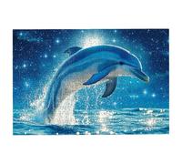 Jigsaw Puzzles for Adults 4000 Dream Jigsaws 4000 Pieces for Adults, Dolphin Puzzles Challenging Educational Game, Impossible Wooden Puzzle for Home Decor, Unique Gifts for Women, Gifts for Men, -1838