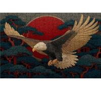 Jigsaw Puzzles for Adults 4000 Eagle 4000 Piece Jigsaw Puzzles for Adults, Challenging Puzzle Educational Game for The Whole for Women Gifts for Men Wall Art Room Decor Tree 56 x 36 in RXPT-2258