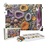 Jigsaw Puzzles for Adults 4000 Educational Game jigsaw puzzle Hard Difficult Challenging Large Puzzle Jigsaw Home Wall Decors Family Challenge Unique Gifts Women/Men Theme: Dream Stone Puzzle W3H-91