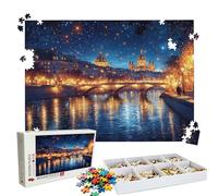 Jigsaw Puzzles for Adults 4000 Educational Game jigsaw puzzle Hard Difficult Challenging Large Puzzle Jigsaw Home Wall Decors Family Challenge Unique Gifts Theme: City Night View Puzzle W3H-593