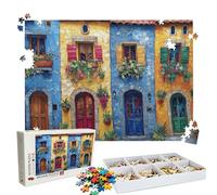 Jigsaw Puzzles for Adults 4000 Educational Game jigsaw puzzle Hard Difficult Challenging Large Puzzle Jigsaw Home Wall Decors Family Challenge Unique Gifts Theme: Fresh Flowers House Puzzle W3H-337