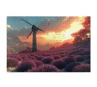 Jigsaw Puzzles for Adults 4000, Landscape Jigsaw Puzzles for Adults, Lavender Jigsaws 4000 Pieces Wooden Puzzle with Exquisite Packaging Box, Impossible Puzzle for Home Decor, Gifts for Women, -4087