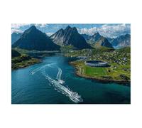 Jigsaw Puzzles for Adults 4000, Landscape Jigsaws 4000 Pieces for Adults, Impossible Wooden Mountain Jigsaw Puzzle for The Whole, Classic Challenging Puzzle Game for Decompression, Gifts Decor -2075