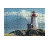 Jigsaw Puzzles for Adults 4000, Lighthouse Jigsaws 4000 Pieces for Adults, Impossible Jigsaws Puzzle Challenging Game for The Whole, Wooden Jigsaw Puzzles for Gifts for Women, Decor Theme:Retro -1986