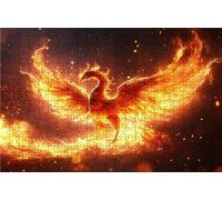 Jigsaw Puzzles for Adults 4000 Phoenix 4000 Piece Jigsaw Puzzles for Adults, Challenging Puzzle Educational Game for The Whole for Women Gifts for Men Room Decor Landscape 56x36 inch RXPT-10674