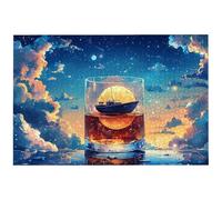 Jigsaw Puzzles for Adults 4000 Piece, 4000 Piece Boat Jigsaw Puzzles for Adults, Challenging Fantasy Jigsaws for the Whole Family, Wooden Puzzle for Home Decor, Gifts for Women, Gifts for Men, -8766