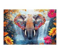 Jigsaw Puzzles for Adults 4000 Piece, 4000 Piece Fantasy Jigsaw Puzzles for Adults, Challenging Elephant Jigsaws for the Whole Family, Wooden Puzzle for Home Decor, Gifts for Women and Men, -7592