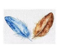 Jigsaw Puzzles for Adults 4000 Piece, 4000 Piece Feather Jigsaw Puzzles for Adults, Challenging Colorful Jigsaws for the Whole Family, Wooden Puzzle for Home Decor, Gifts for Women and Men, -7458