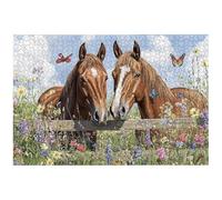 Jigsaw Puzzles for Adults 4000 Piece, 4000 Piece Horse Jigsaw Puzzles for Adults, Challenging Farm Jigsaws for the Whole Family, Wooden Puzzle for Home Decor, Gifts for Women, Gifts for Men, -7008