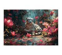 Jigsaw Puzzles for Adults 4000 Piece, 4000 Piece Leopard Jigsaw Puzzles for Adults, Challenging Animal Jigsaws for the Whole Family, Wooden Puzzle for Home Decor, Gifts for Women, Gifts for Men, -7622