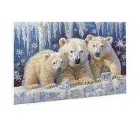 Jigsaw Puzzles for Adults 4000 Piece Animal Jigsaw Puzzle - Colourful, Challenging Game & Brainteasing Adult Jigsaws, The Whole 3D Jigsaw Gifts for Women, Men Beautiful Decoration Bear 2 K0F-388