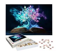 Jigsaw Puzzles for Adults 4000 Piece, Books Jigsaw Puzzles for Adults, Mystery Jigsaws 4000 Pieces with Box, Wooden Puzzle Challenging Game for the Whole for Women, Men, Wooden Puzzle for Gifts, -7311