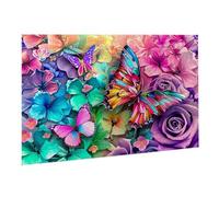 Jigsaw Puzzles for Adults 4000 Piece Butterfly Jigsaw Puzzle - Colourful, Challenging Game & Brainteasing Adult Jigsaws, The Whole 3D Jigsaw Gifts for Women, Men Beautiful Decoration Flower 5 K0F-108