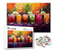 Jigsaw Puzzles for Adults 4000 Piece Color, Drinks Puzzles for Adults 55.12 x 34.25 inch, Challenge Impossible Jigsaws, DIY Family Fun Game with Box, Modern Home Decor Wall Art, Gifts Women Men S-8