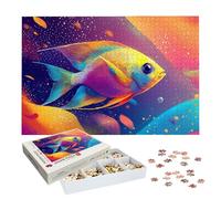 Jigsaw Puzzles for Adults 4000 Piece, Color Jigsaw Puzzles for Adults, Fish Jigsaws 4000 Pieces with Box, Wooden Puzzle Challenging Game for the Whole for Women, Men, Wooden Puzzle for Gifts, -8967