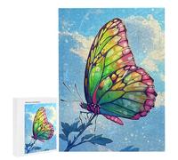 Jigsaw Puzzles for Adults 4000 Piece Colorful Butterfly, 4000 Piece Jigsaw Puzzles for Adults, Educational Game jigsaw puzzle 56x34.8in Suitable for Decompression and Room Wall Decor Gifts j-56