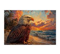 Jigsaw Puzzles for Adults 4000 piece, Falcon Puzzles for Adults, Impossible Puzzle 4000 piece, Family Educational Wooden Puzzle, Challenging Jigsaws, Gift Box Packaging, Gifts for Women (Beach) D-41