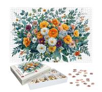 Jigsaw Puzzles for Adults 4000 Piece, Flower Jigsaw Puzzles for Adults, Weeds Jigsaws 4000 Pieces with Box, Wooden Puzzle Challenging Game for the Whole for Women, Men, Wooden Puzzle for Gifts, -7459