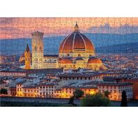 Jigsaw Puzzles for Adults 4000 Piece Jigsaw Puzzles for Adults City Creative Puzzle for Family Educational Games Home Decoration Gifts for Women DIY Puzzle Wall Decoration Theme: Florence RXPT-7483