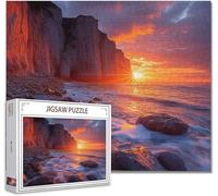 Jigsaw Puzzles for Adults 4000 Piece Jigsaw Puzzles for Adults landscape Difficult Challenging Educational Games Develop Problem Solving Skills Increase Creativity Festival Gift Women 87.5x141.5cm N-3