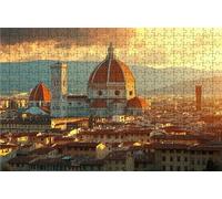 Jigsaw Puzzles for Adults 4000 Piece Jigsaw Puzzles for Adults Sunset Creative Puzzle for Family Educational Games Home Decoration Gifts for Women DIY Puzzle Wall Decoration Theme: Florence RXPT-7491