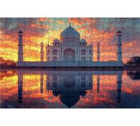 Jigsaw Puzzles for Adults 4000 Piece Jigsaw Puzzles for Adults Taj Mahal Creative Puzzle for Family Educational Games Home Decoration Gifts for Women DIY Puzzle Home Decor Theme: Landscape RXPT-9945