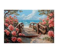 Jigsaw Puzzles for Adults 4000 piece, Landscape Puzzles for Adults, Impossible Puzzle 4000 piece, Educational Wooden Puzzle, Challenging Jigsaws, Gift Box Packaging, Gifts for Women (Flower) X-45