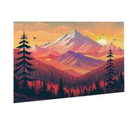 Jigsaw Puzzles for Adults 4000 Piece Mountain Jigsaw Puzzle - Colourful, Challenging Game & Brainteasing Adult Jigsaws, The Whole 3D Jigsaw Gifts for Women, Men Beautiful Decoration Forest 1 K0F-830
