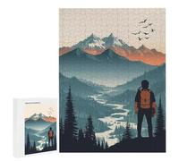 Jigsaw Puzzles for Adults 4000 Piece Mountain Scenery, 4000 Piece Jigsaw Puzzles for Adults, Educational Game jigsaw puzzle 56x34.8in Suitable for Decompression and Room Wall Decor Gifts j-756