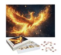 Jigsaw Puzzles for Adults 4000 Piece, Phoenix Jigsaw Puzzles for Adults, Fantasy Jigsaws 4000 Pieces with Box, Wooden Puzzle Challenging Game for Women/Men, Wooden Puzzle for Gifts, Home Decor, -8835