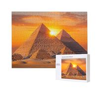 Jigsaw Puzzles for Adults 4000 Piece, Puzzle Educational Games, Challenging Puzzle Game for The Whole for Women, Gifts for Men, DIY Craft Puzzles for Home Decoration Gifts, Theme: Egyptian Pyramids C6