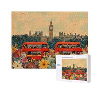 Jigsaw Puzzles for Adults 4000 Piece, Puzzle Educational Games, Challenging Puzzle Game for The Whole for Women, Gifts for Men, DIY Craft Puzzles for Home Decoration Gifts, Theme: London Scenery C-464