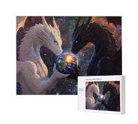 Jigsaw Puzzles for Adults 4000 Piece, Puzzle Educational Games, Challenging Puzzle Game for The Whole for Women, Gifts for Men, DIY Craft Puzzles for Home Decoration Gifts, Theme: Earth Dragon C-119