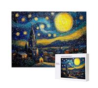 Jigsaw Puzzles for Adults 4000 Piece, Puzzle Educational Games, Challenging Puzzle Game for The Whole for Women, Gifts for Men, DIY Craft Puzzles for Home Decor Gifts, Theme: Abstract Starry Sky C-90