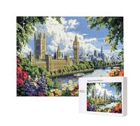 Jigsaw Puzzles for Adults 4000 Piece, Puzzle Educational Games, Challenging Puzzle Game for The Whole for Women, Gifts for Men, DIY Craft Puzzles for Home Decoration Gifts, Theme: City Scenery C-84