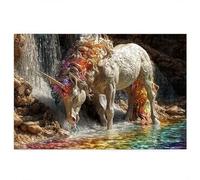 Jigsaw Puzzles for Adults 4000 piece, Unicorn Puzzles for Adults, Impossible Puzzle 4000 piece, Family Educational Wooden Puzzle, Challenging Jigsaws, Gift Box Packaging, Gifts for Women (Animal) E-85