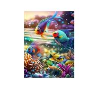 Jigsaw Puzzles for Adults 4000 pieces,Marine Fish Scenery puzzles for adults,Classic Educational Games DIY Handwork Puzzle for Home Decor Gift