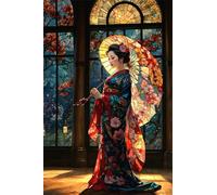 Jigsaw Puzzles for Adults 4000 Pieces,Palace Japanese Women puzzles for adults,Classic Educational Games DIY Handwork Puzzle for Home Decor Gift