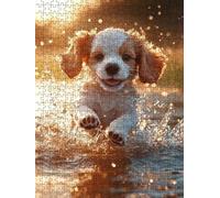 Jigsaw Puzzles for Adults 4000, Pond Dog 4000 Piece Jigsaw Puzzles for Adults, Challenging Puzzle Games, Classic Jigsaws, Impossible de Assemble Handmade Decorative, Fun Family Activities BXHZW0-849