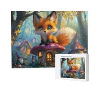 Jigsaw Puzzles for Adults 4000, Puzzle for Adults, Challenging Puzzle Educational Games, Puzzles Game for The Whole for Women, Gifts for Men, Home Decoration, Theme:（Cute Fox) z-459